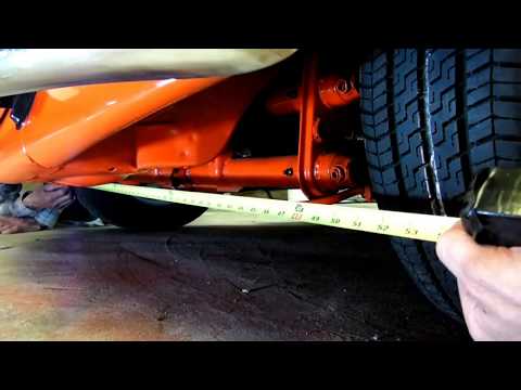 Checking Front End Toe In