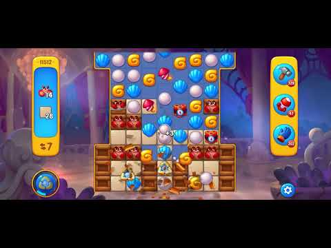 Fishdom level 11512 no boosters フィッシュダム ノーマル