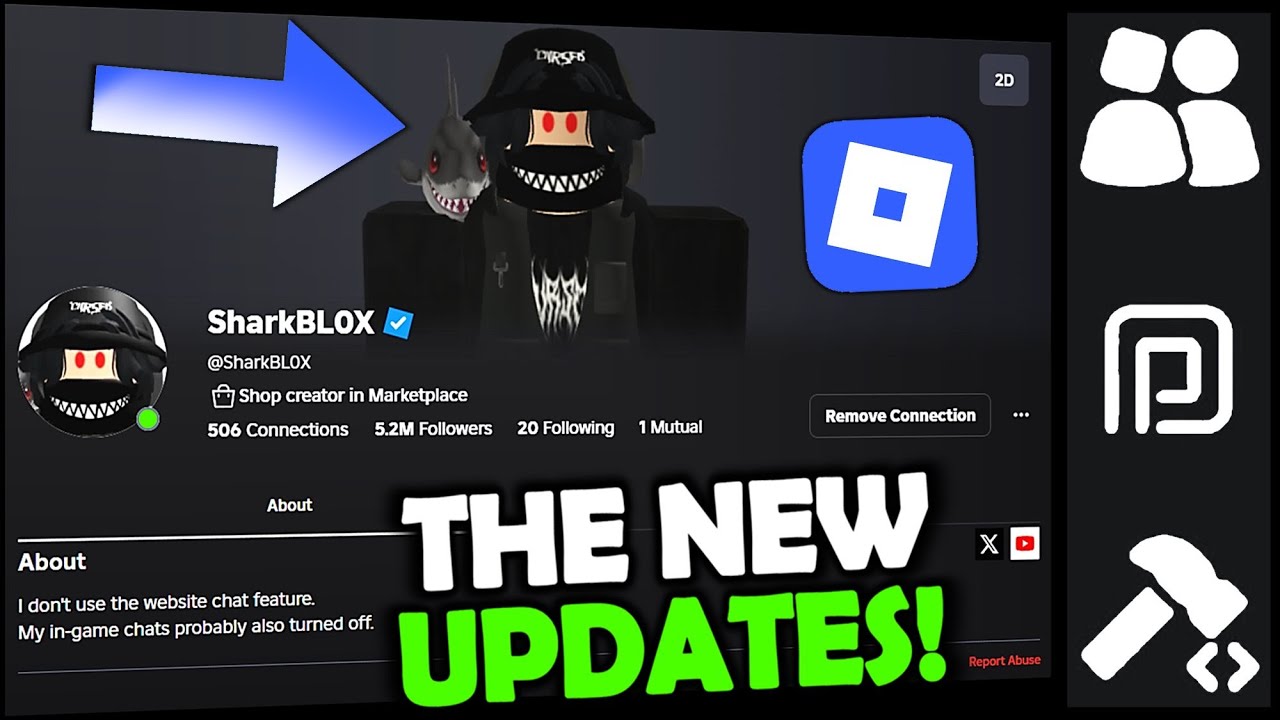 Everything Added in the NEW Roblox Website Update!