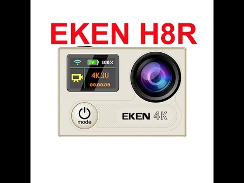 Экшн-камера EKEN H8R распаковка, обзор, пример съемки. Action camera EKEN H8R unboxing, review