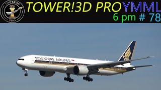 Melbourne Live from Tullamarine International Airport YMML @ 6 pm