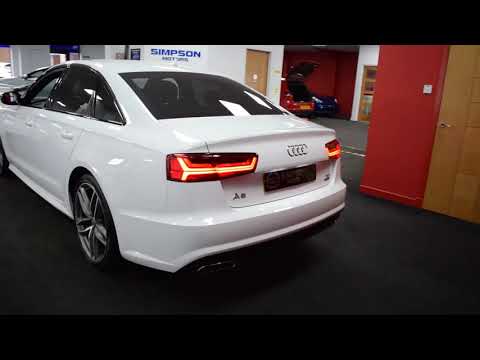 2018 18 AUDI A6 2.0 TDI QUATTRO BLACK EDITION 4d 188 BHP