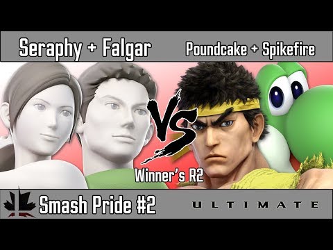 Smash Pride #2 - Seraphy + Falgar Vs. Poundcake + Spikefire - Winner's R2 - Smash Ultimate
