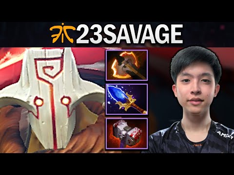 FNATIC.23SAVAGE JUGGERNAUT WITH 1000 XPM - DOTA 2 7.26 GAMEPLAY