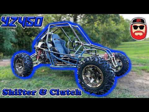 YZ450 Cross Kart Shifter, Rekluse Clutch Install, & Frame Welded