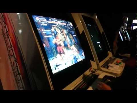Joey(Akuma) Vs Tuan(Ryu), Andres(Ken), Johnny(Ibuki) CHQ ESPOT EXHIBITION BATTLES