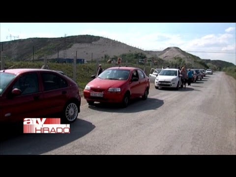 Azbeszt-ügy: tiltakoztak a helyiek