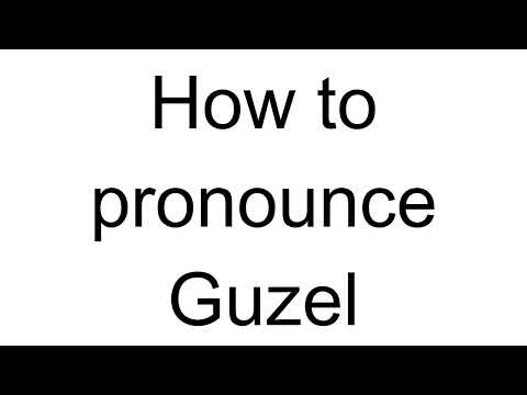 How to Pronounce Guzel (Russian)