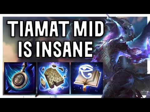 THESE TABLET BUILDS ARE REALLY STRONG -  Tiamat Mid Ranked Conquest