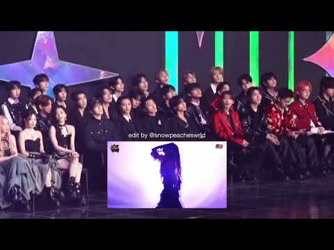 ATEEZ, TREASURE, NCT WISH, AND AESPA REACTION WINTER SPARK AT KGMA 2024.