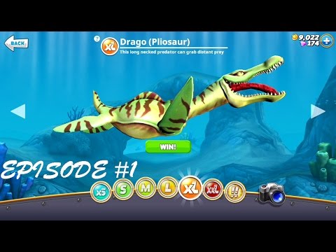 WIN DRAGO PLIOSAUR LIVE CONTEST EPISODE # 1 - Hungry Shark World