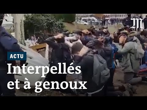 In ginocchio gli studenti: il video choc che scuote la Francia