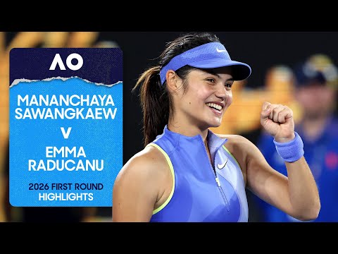 Mananchaya Sawangkaew v Emma Raducanu Highlights | Australian Open 2026 First Round