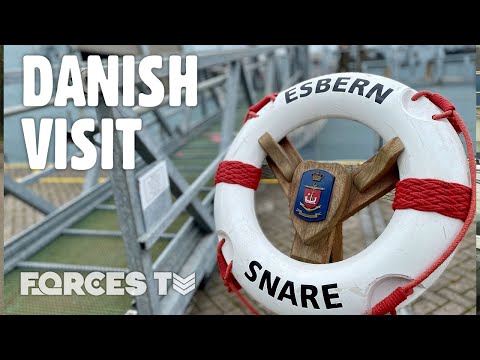 Why One Of Denmark's Largest Military Ships Is Training In Devonport ⚓ | Forces TV
