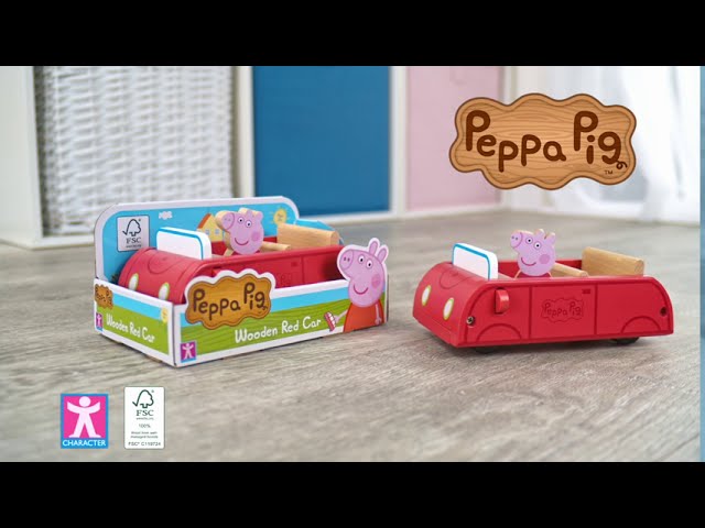 Дерев'яний ігровий набір Peppa - Машина Пеппи