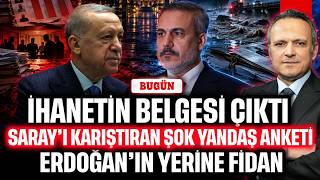 İhanetin belgesi çıktı! Saray'ı karıştıran şok yandaş anketi..  Erdoğan'ın yerin