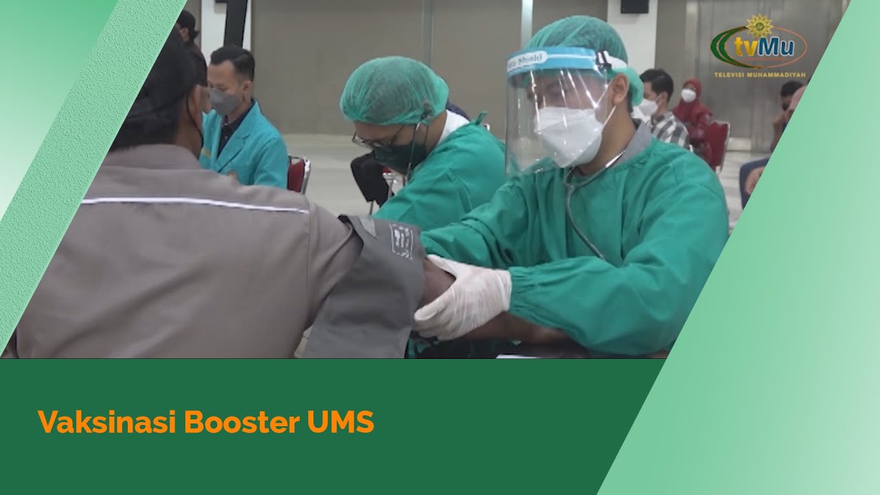 Gandeng Dinkes Sukoharjo dan Surakarta, UMS Selenggarakan Vaksinasi Booster