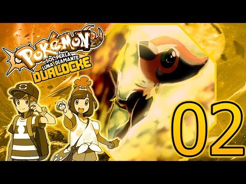 Pokémon Sol Perla DualLocke Ep.02 - UN SHINX DE ALOLA Y MUCHAS CAPTURAS!!!