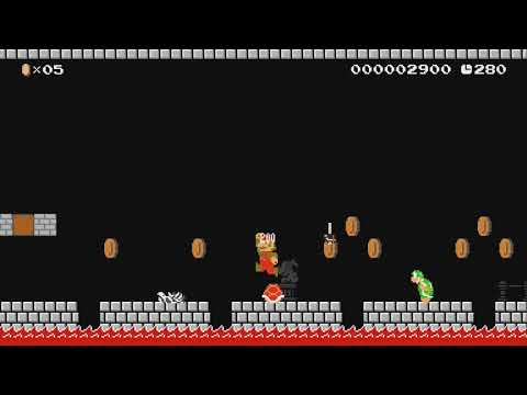 Castle of Bowser by Spitzspatz - Super Mario Maker 2 - No Commentary 1bw