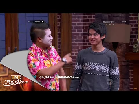 Aliando Ceritanya Numpang Mandi di Ini Talk Show