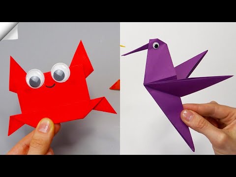 Fun and easy paper game 6 moving paper toys