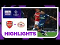 Arsenal v PSV | Champions League | Match highlights