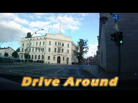 Drive Around in Germany Neu Fahrland, Potsdam,Nuthe Schnellstraße, B101,