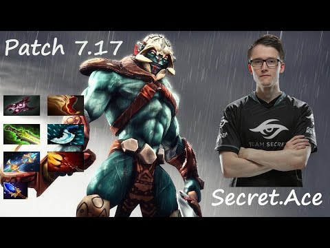 Secret.Ace HUSKAR DAGON + ETHEREAL 27 KILLS Safelane | Dota 2 MMR Immortal