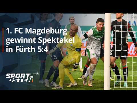 1. FC Magdeburg rettet bei Spektakel in Fürth drei Punkte über die Zeit | Sport im Osten | MDR