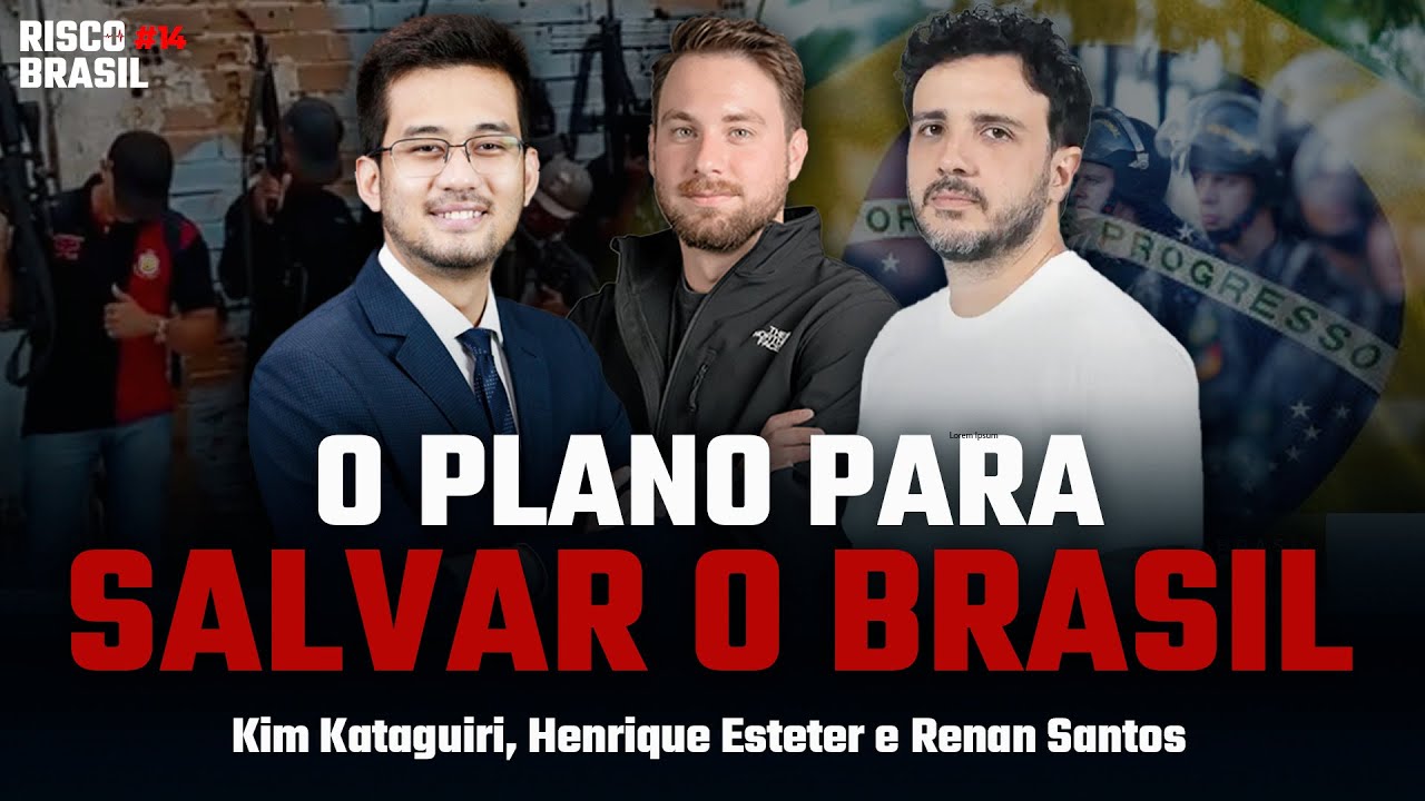 SEGURANÇA, ECONOMIA E O PLANO PARA O FUTURO DO PAÍS (com Kim Kataguiri e Renan Santos)