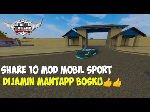TOP 10 MOD MOBIL SPORT BUSSID | DIJAMIN MANTAP POLL🤩👍