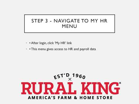 Rural King Pay Stubs