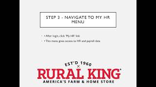 How to Access Rural King Pay Stubs & W2s