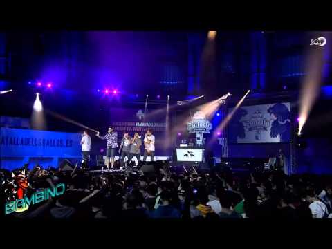 Arkano Noult Piezas Zatu Rayden & Chuty / Show Batalla de los Gallos de RedBull Internacional 2014HD