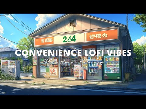 Japanese Anime Convenience Store Lofi Music Relaxing Background for Focus and Work