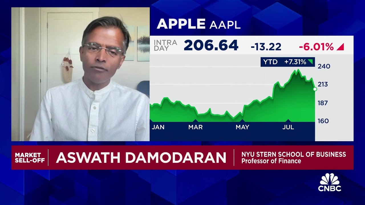 Berkshire was too concentrated in Apple, says NYU’s Aswath Damodaran