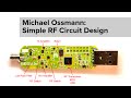Michael Ossmann Simple RF Circuit Design