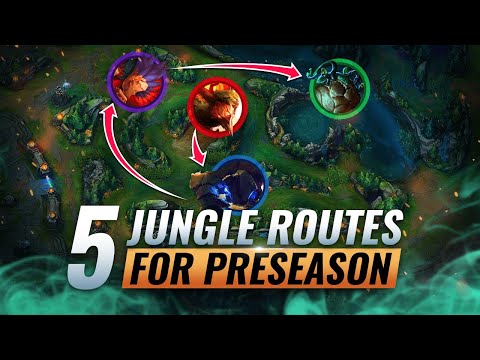 5 Most OPTIMAL Jungle Routes YOU MUST KNOW in Preseason 11 - League of Legends