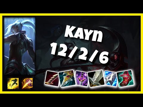 Kayn s11 Jungle Challenger Replay (12/2/6) - BR