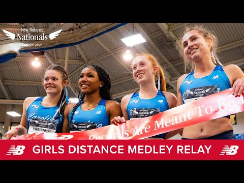 Girls Distance Medley Relay - New Balance Nationals Indoor 2024