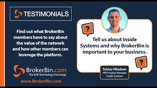 BrokerBin Testimonial - Inside Systems
