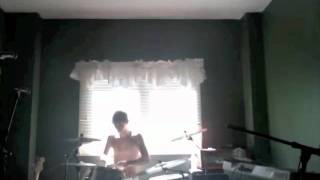 Benjamin McCarthy (of Prospect Reach) naked drumming