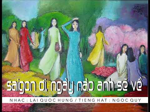 Sài Gòn ơi, ngày nào anh sẽ về Sheet - Ngọc Quy