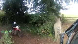 preview picture of video 'A Ride from Chippenham to Stroud and Back (KMX125, 05.10.14)'