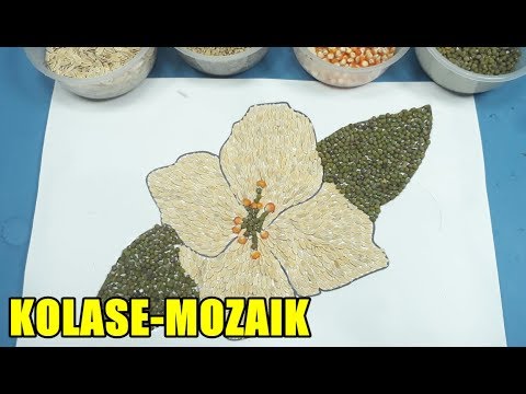 96+ Cara Membuat Kolase Bunga Dari Biji Bijian Gratis Terbaik