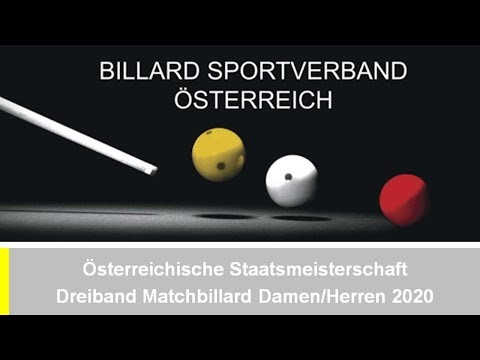 ÖSTM Dreiband Herren 2020 - Achtelfinalspiele