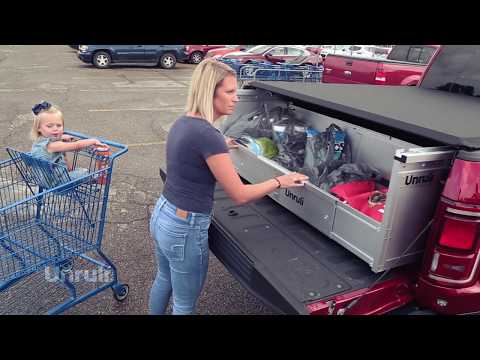 Unruli® Tonneau Cover Cargo Management System - Pickup Tool Hauling Solution