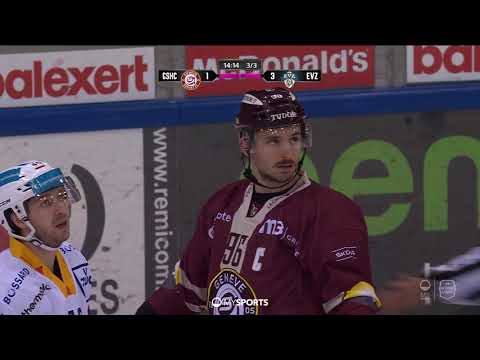 Game Highlights: Genf-Servette vs EVZ 2:4