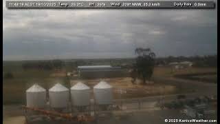 19 October 2025 - East Facing WeatherCam Timelapse