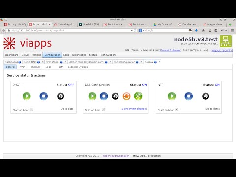 viapps initial lab deployment with version 1.3.1